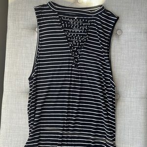 American Eagle Soft & Sexy Stripe Tank